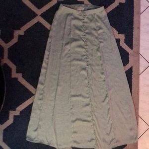 Maxi Satin like skirt